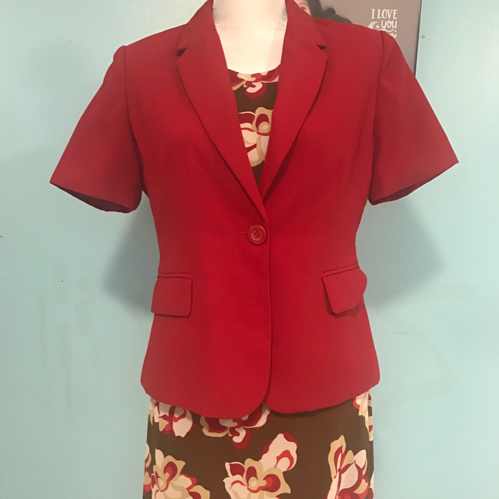 JG Hook 2 PC Sleeveless Dress plus Jacket